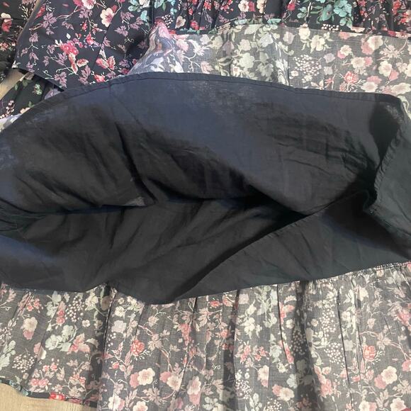 Love Shack Fancy Paris Ruffled Floral Mini Dress SZ 4 - Picture 12 of 16